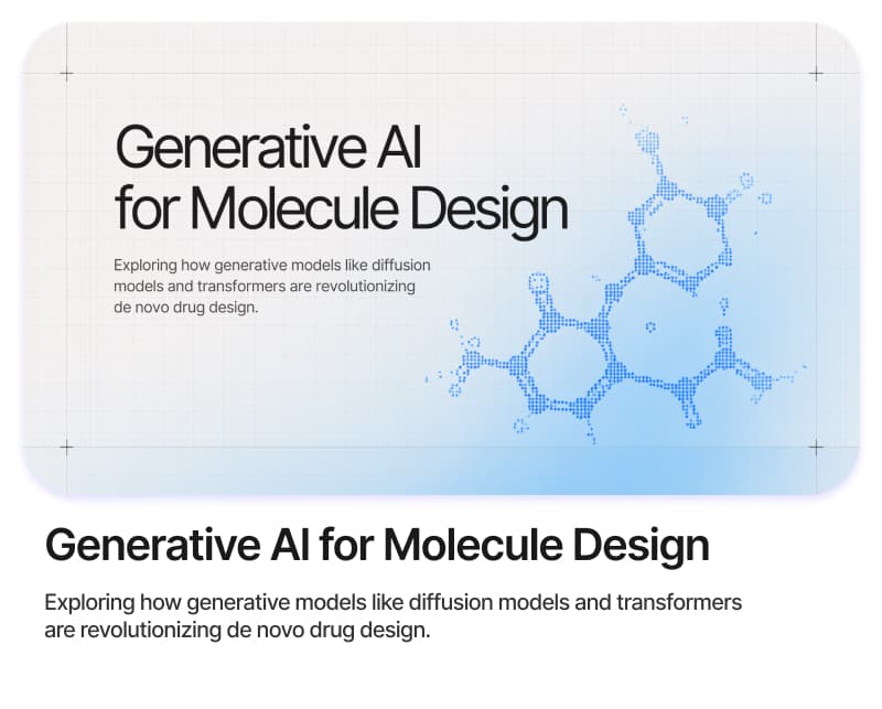 Generative AI for Molecule Design